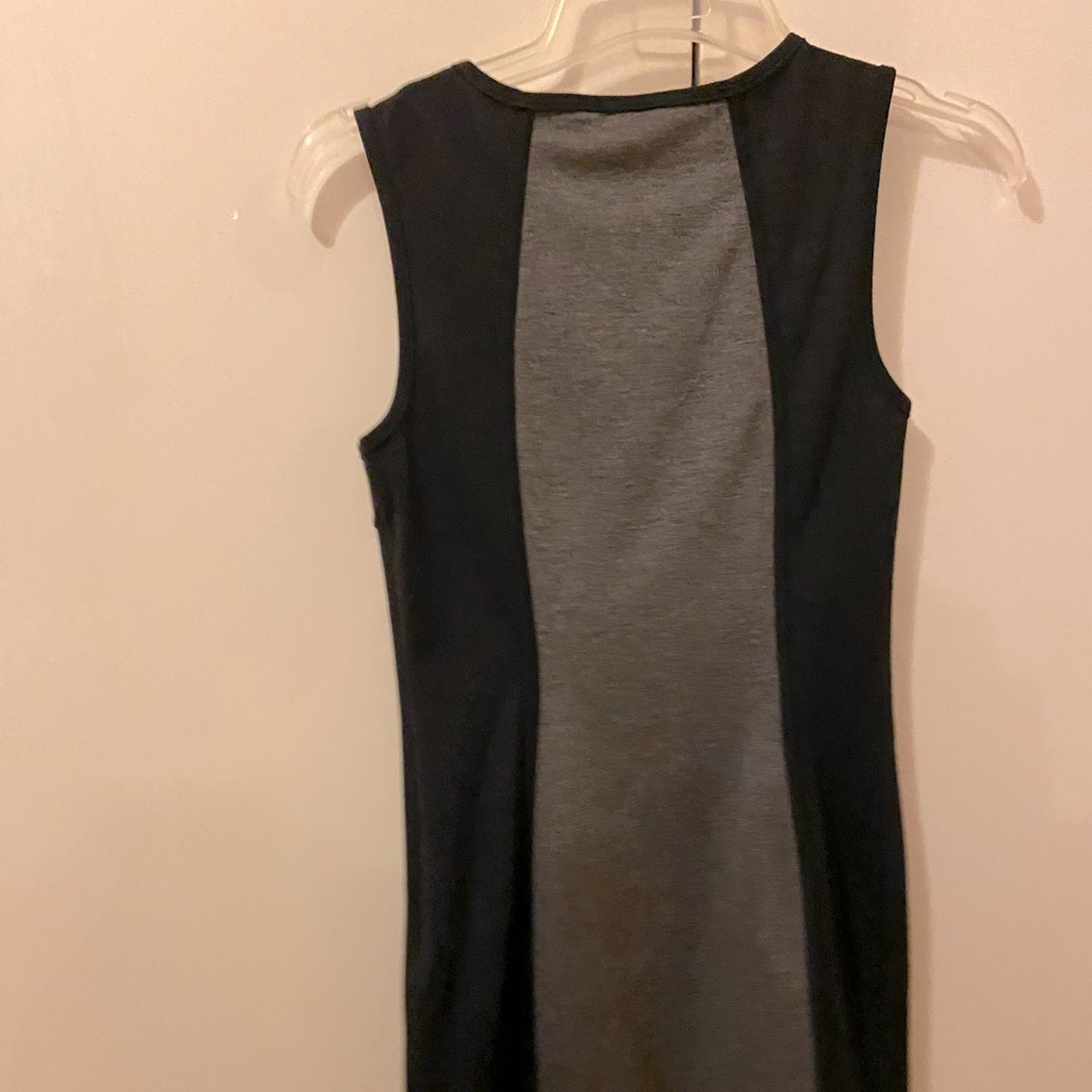 NWT Banana Republic Black and Grey Bodycon Dress - Picture 6 of 8